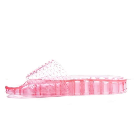 lCHINESE LAUNDRY PINK GLOW UP JELLY SANDAL - SIZE 7 - NIB! - Picture 6 of 11